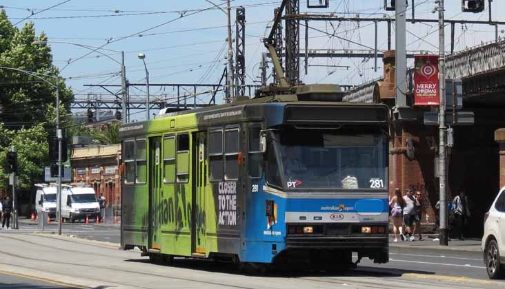 Yarra Trams Class A 281 Tennis Open